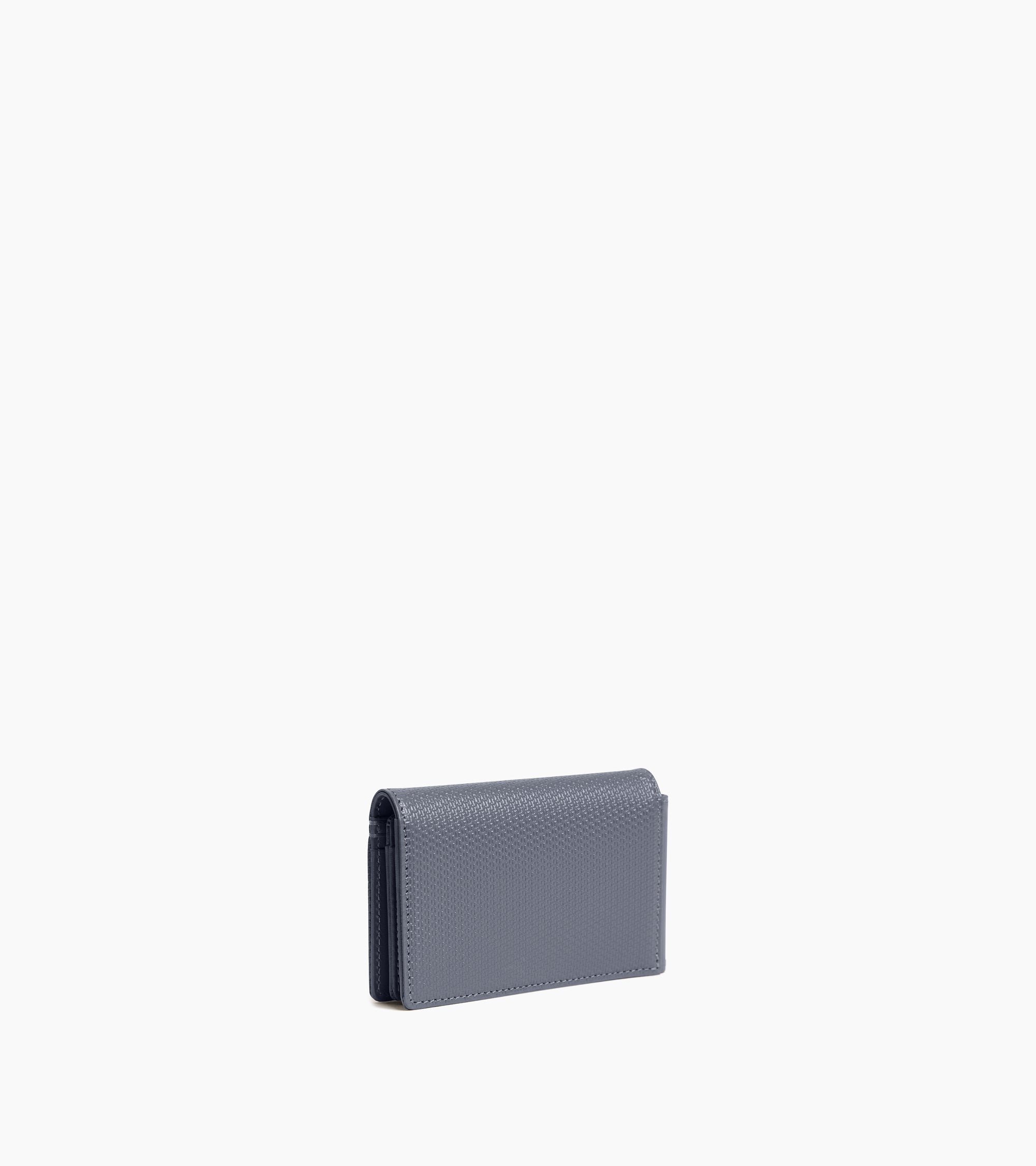 Le Tanneur Lucien porte-cartes cuir bleu steel blue