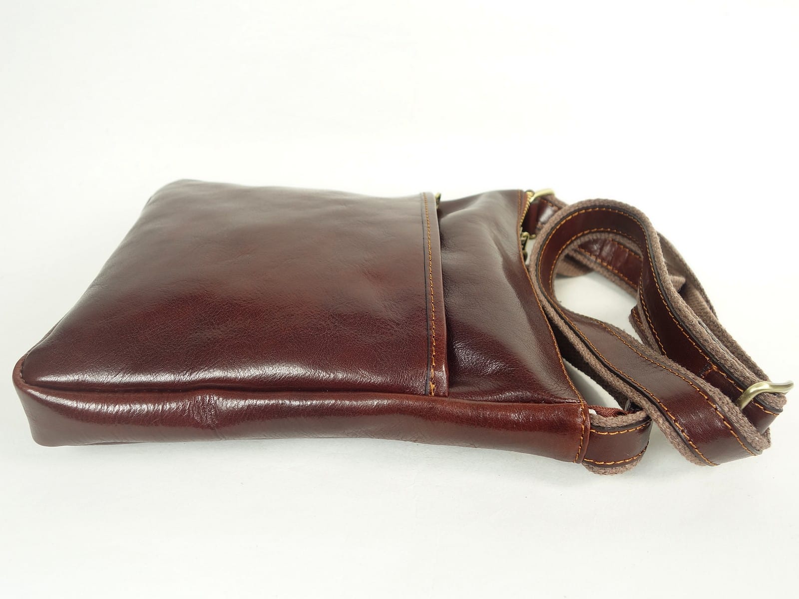 Collection Esprit Cuir EDOARDO pochette cuir marron homme