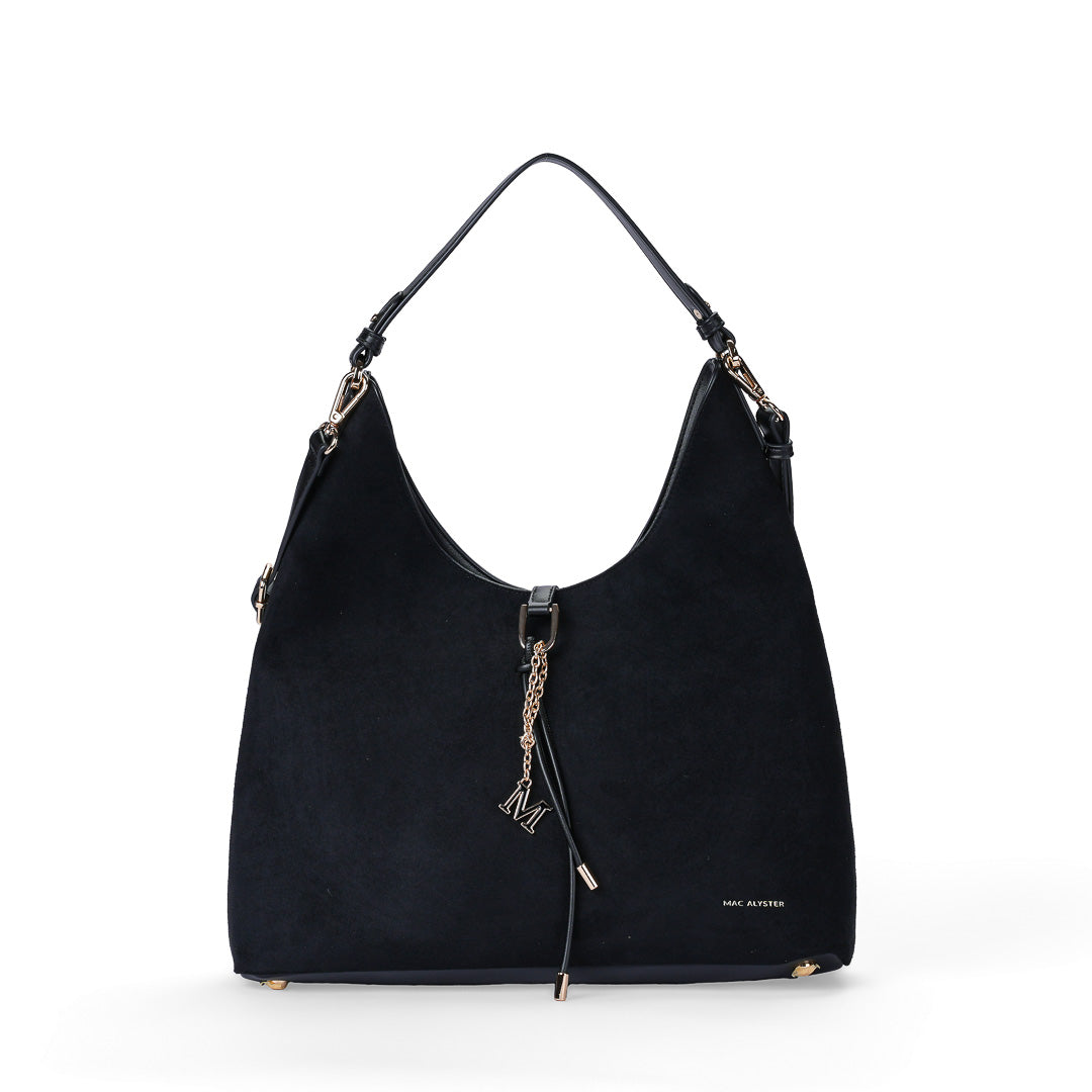 MAC ALYSTER Dunea sac besace cognac suédine femme