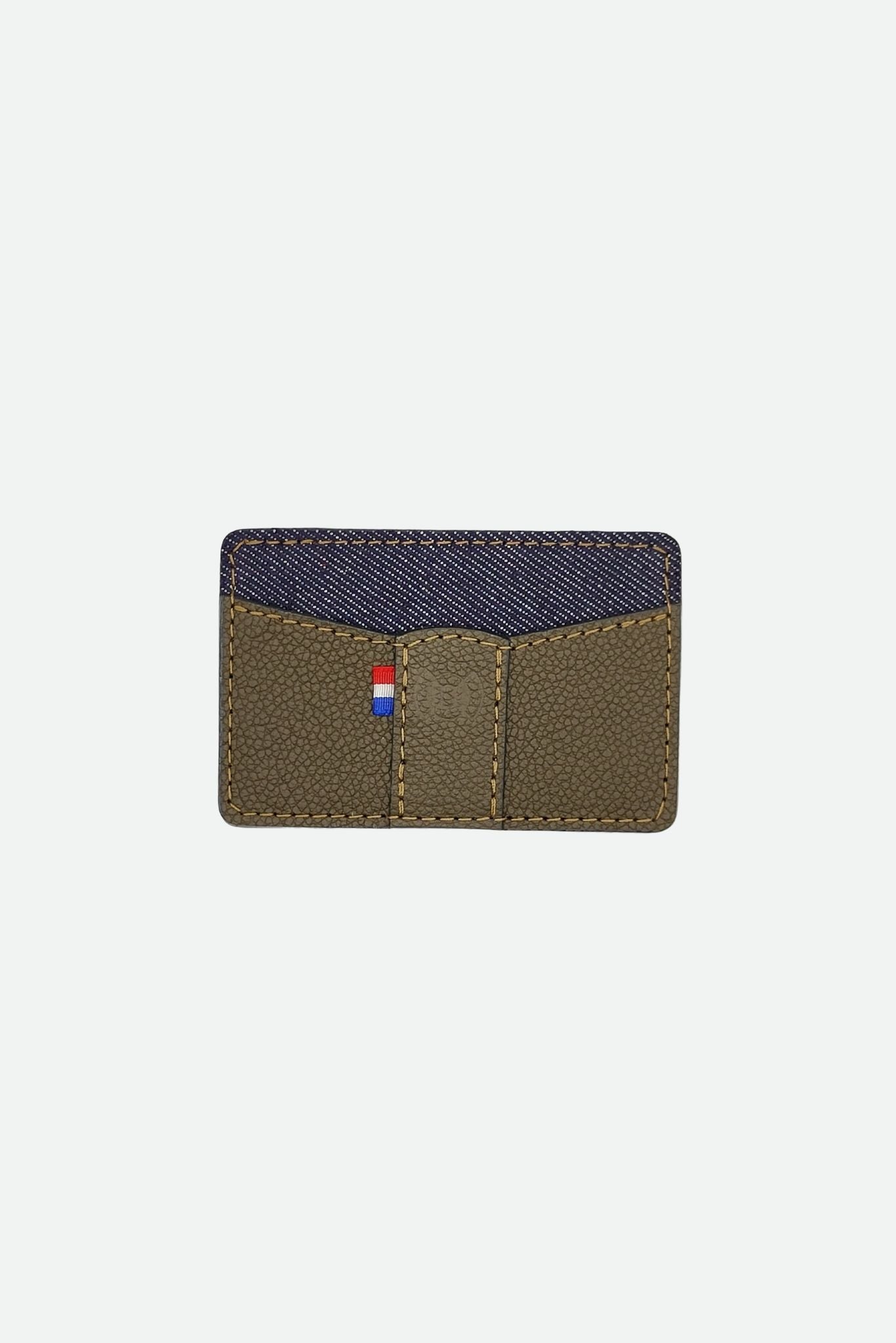 Nodie's Marius kaki grainé porte-cartes kaki