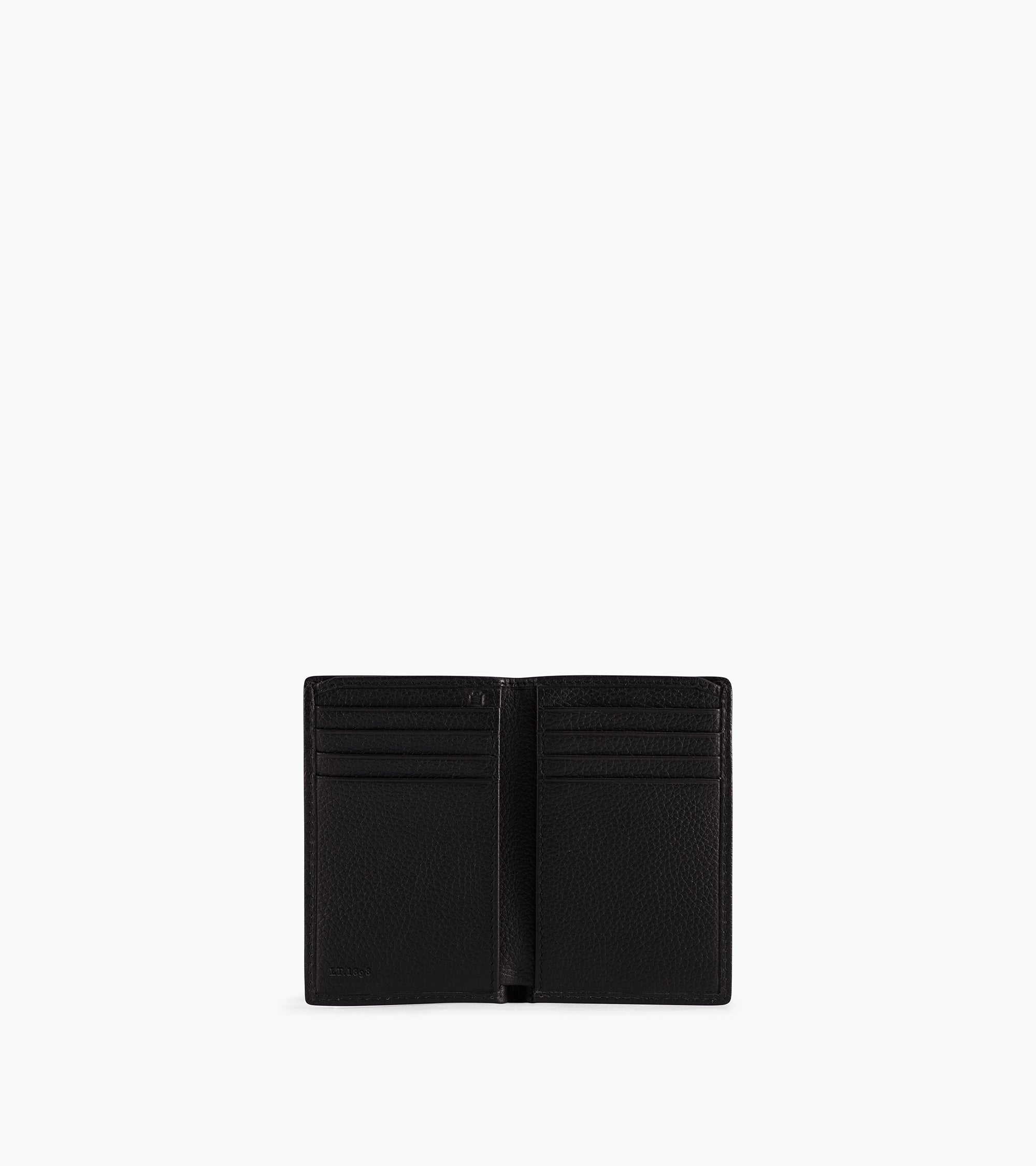 Le Tanneur Charles porte-cartes cuir noir