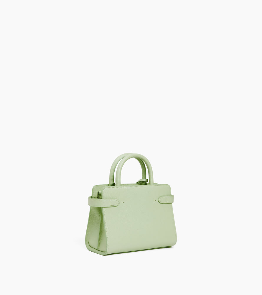 Le Tanneur Emilie petit sac main cuir grainé zippé