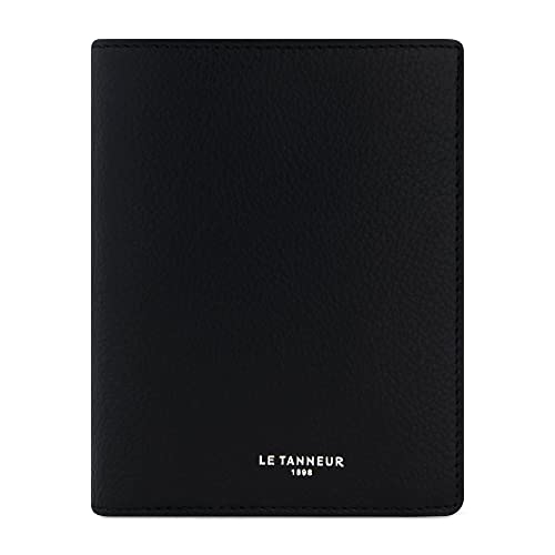 Le Tanneur Emile portefeuille vertical cuir grainé homme 9,5x12,5