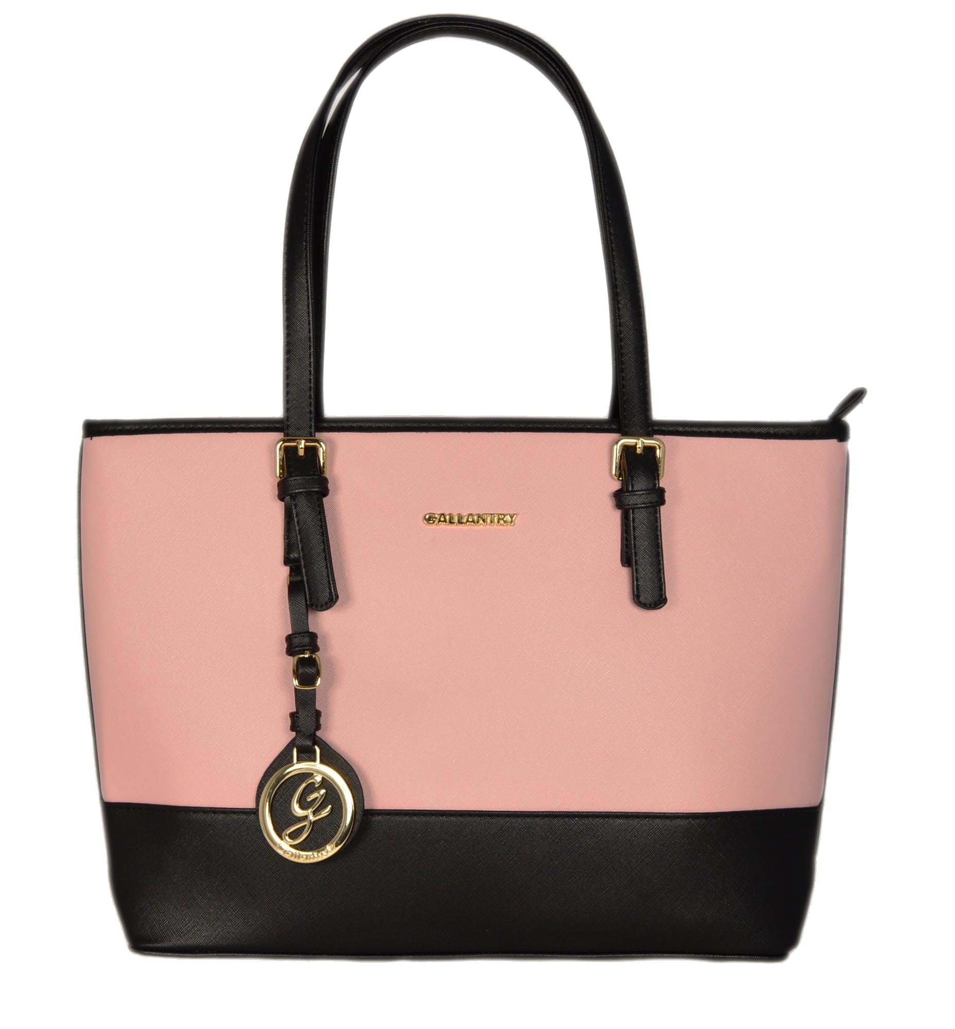 Gallantry Sacs Cabas tote bag rose horizontal fille