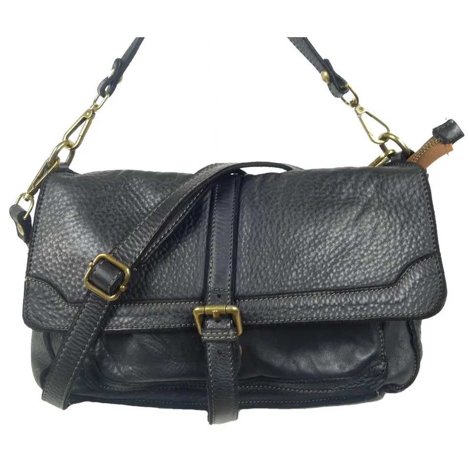 Collection Esprit Cuir ROSITA sac épaule noir cuir