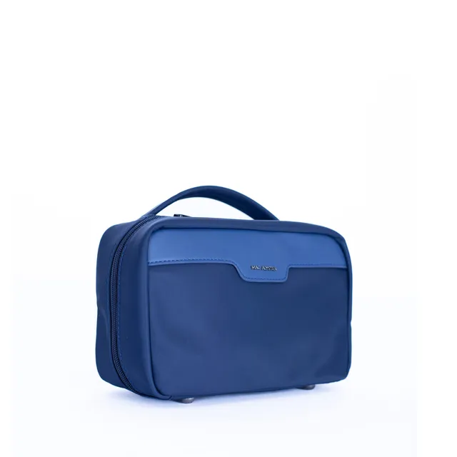 Mac Alyster Studio trousse de toilette Marine 23 cm satiné