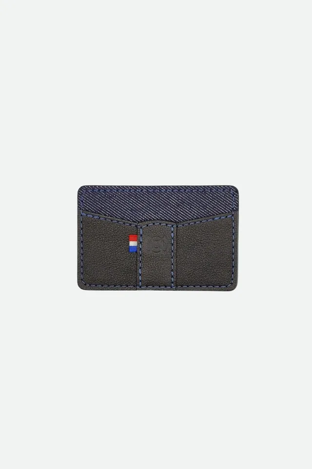 Nodie's Marius porte-cartes cuir noir 1-3 cartes