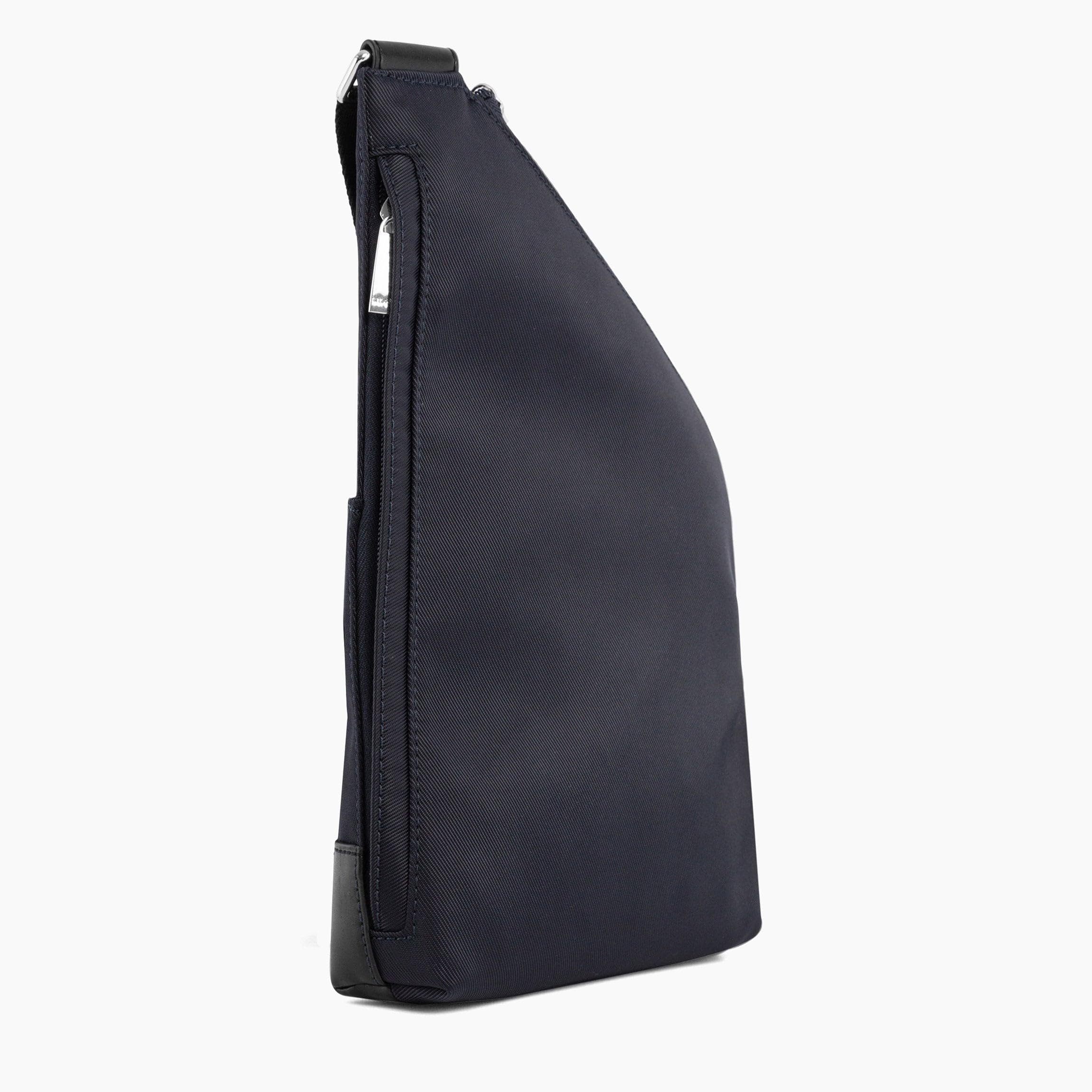 Le Tanneur Gaspard sacoche bandoulière cuir toile homme