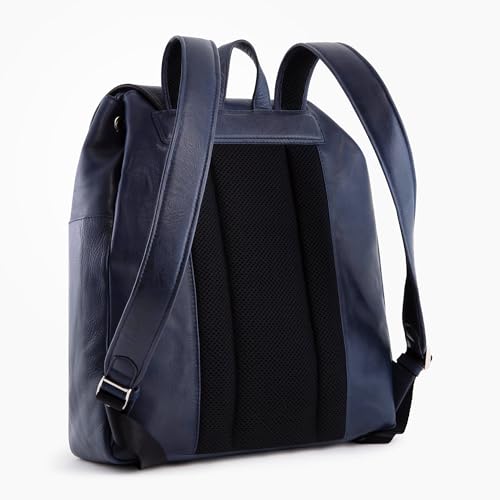 Le Tanneur Gabriel Sac à dos rabat cuir huilé 33 cm