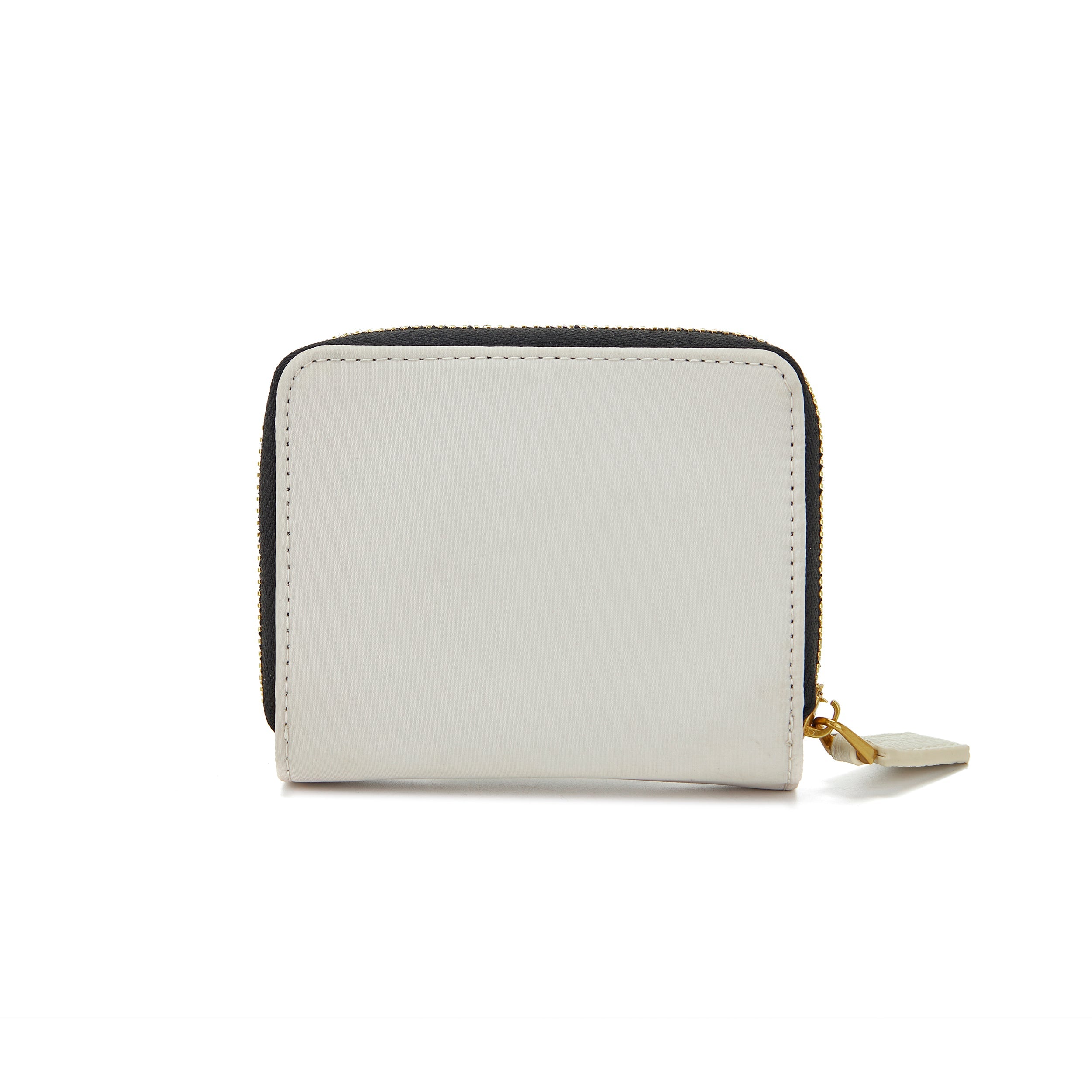 La Carrie Bag Wallet portefeuille ivoire 12x9cm nylon
