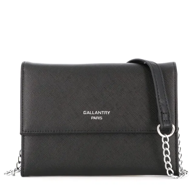 Gallantry Sacs Bandoulière Chaîne Pochette Noir 18 cm