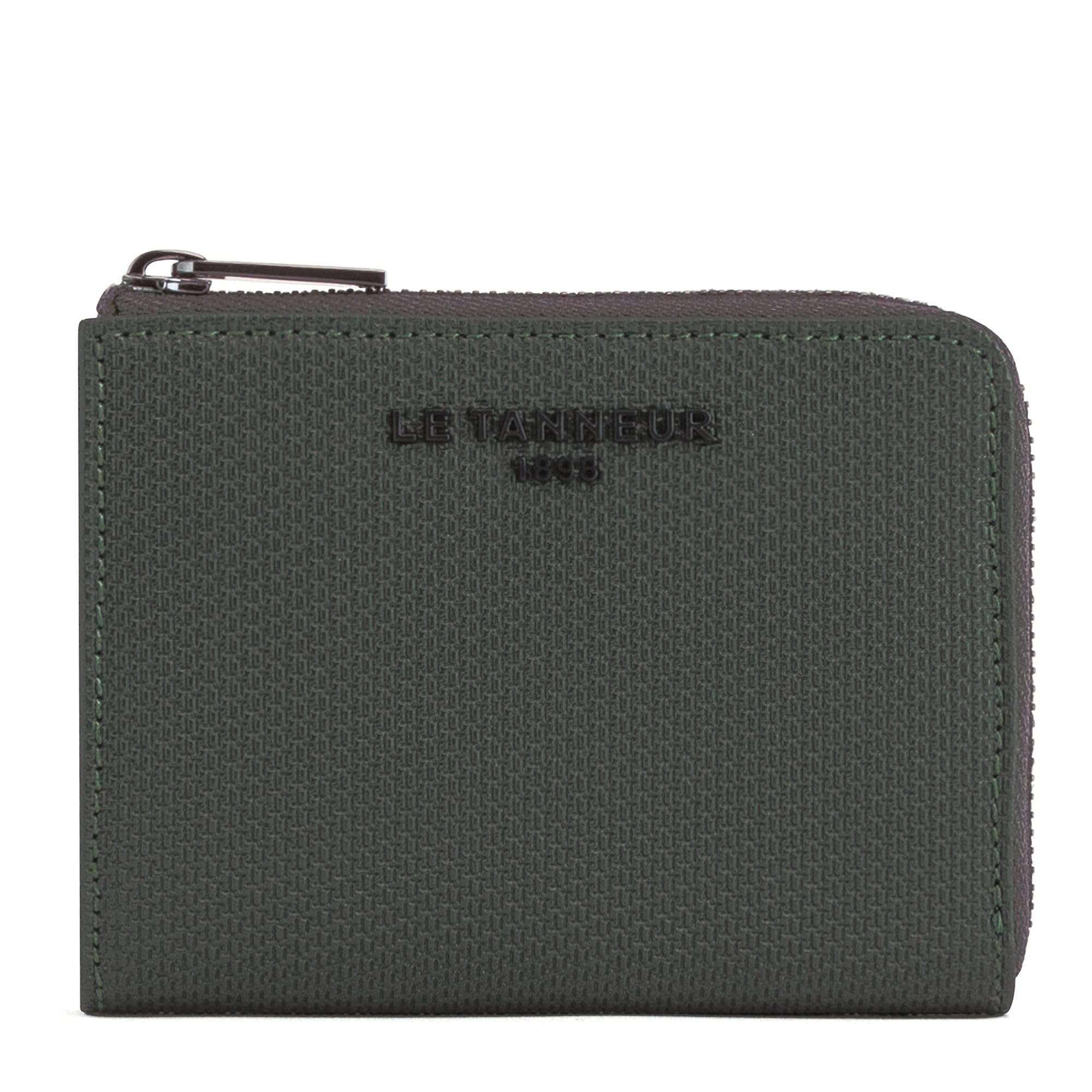 Le Tanneur Émile porte-monnaie cuir zippé anti-RFID