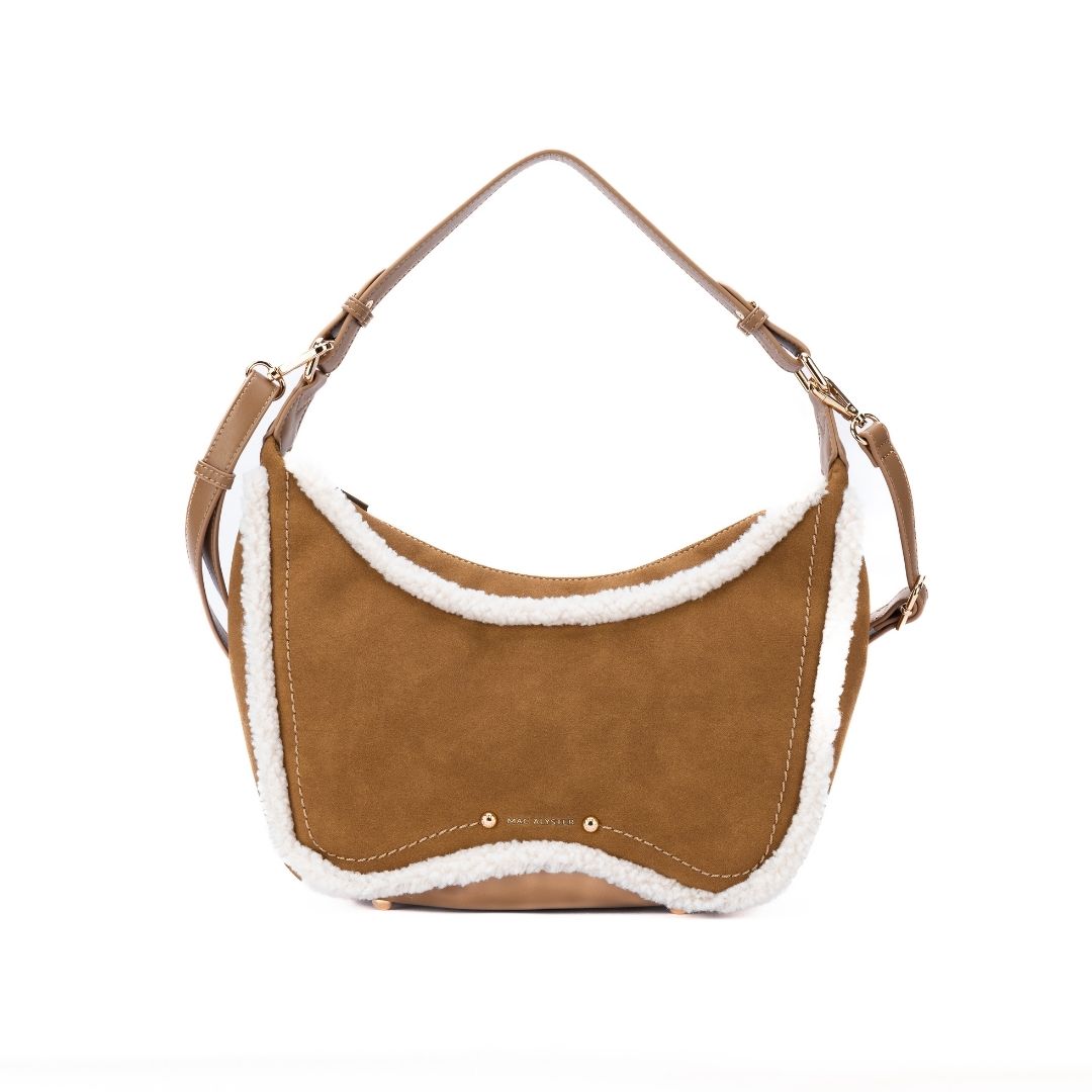MAC ALYSTER Smart sac besace marron