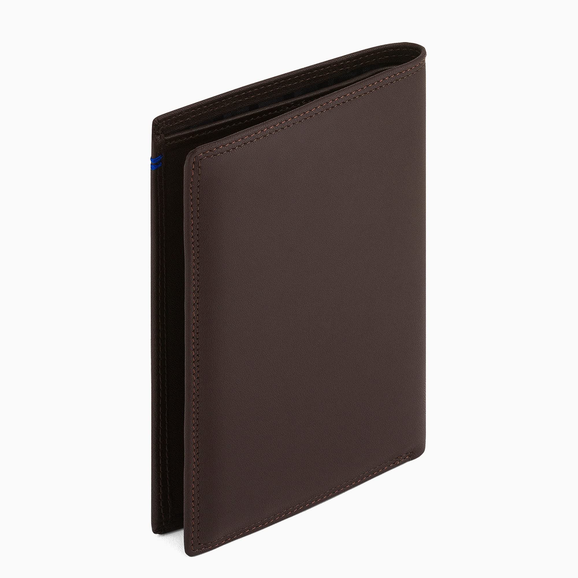 Le Tanneur Martin porte-cartes cuir lisse homme anti-RFID