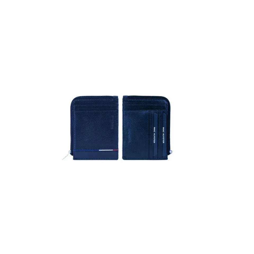 Mac Alyster Fleuron porte cartes 8CC Noir compact