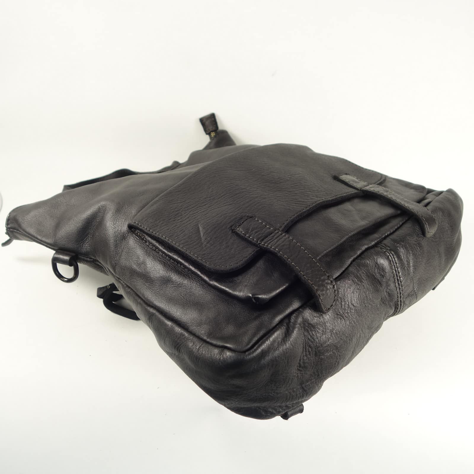 Collection Esprit Cuir Zeudi sac à dos cuir noir femme