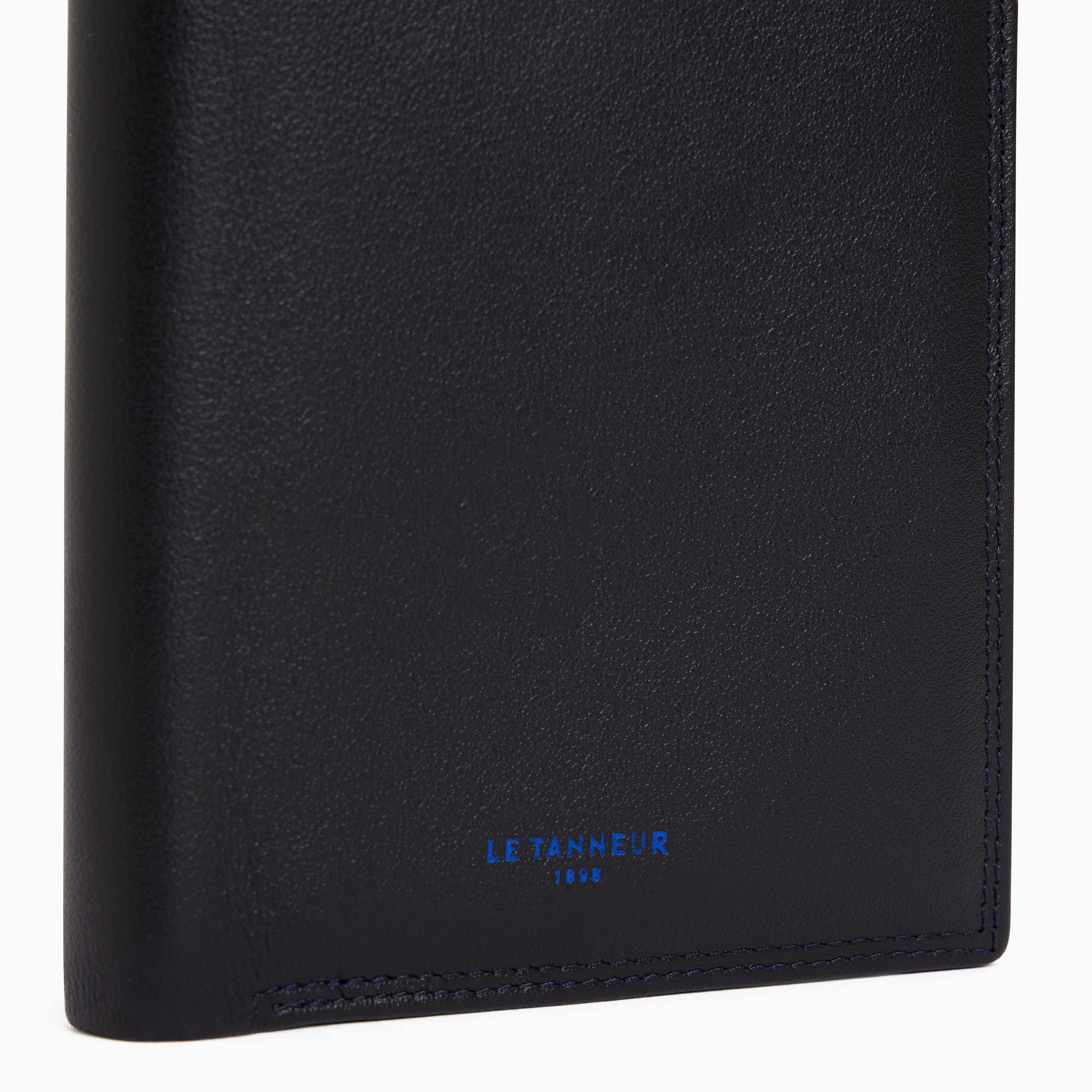 Le Tanneur porte-cartes cuir lisse 9 cartes deux volets homme