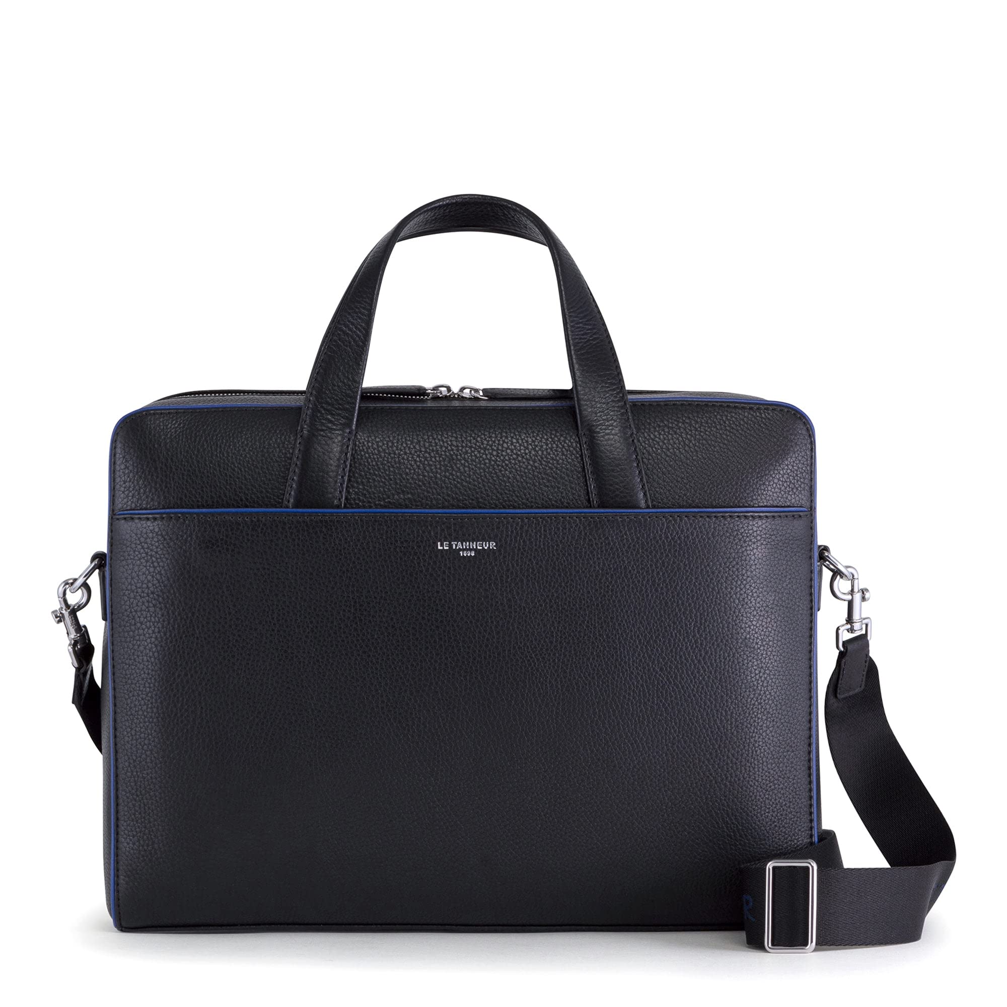 Le Tanneur Augustin porte-documents cuir 14 pouces homme