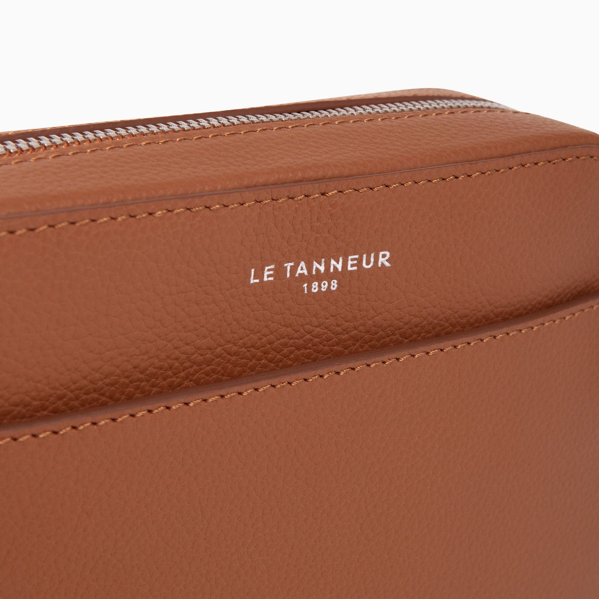 Le Tanneur Emile sac bandoulière cuir grainé homme