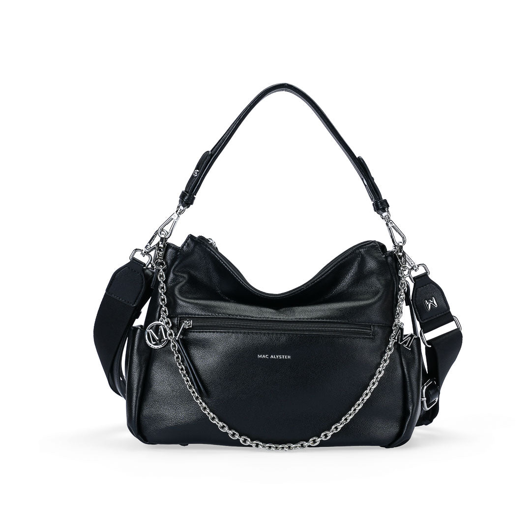 MAC ALYSTER MILAN 2.0 sac besace kaki chaîne 30 cm