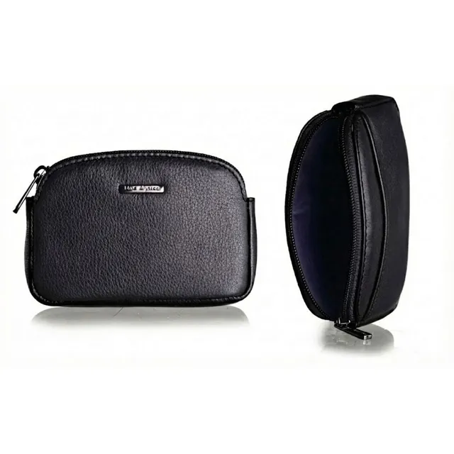 MAC ALYSTER SIGNATURE porte-monnaie noir/noir zippé