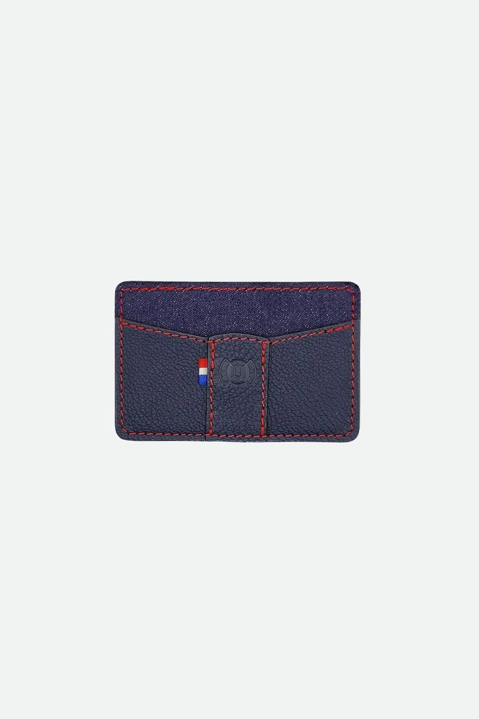 Nodie's Marius Marine Grainé Porte-Cartes Cuir Homme