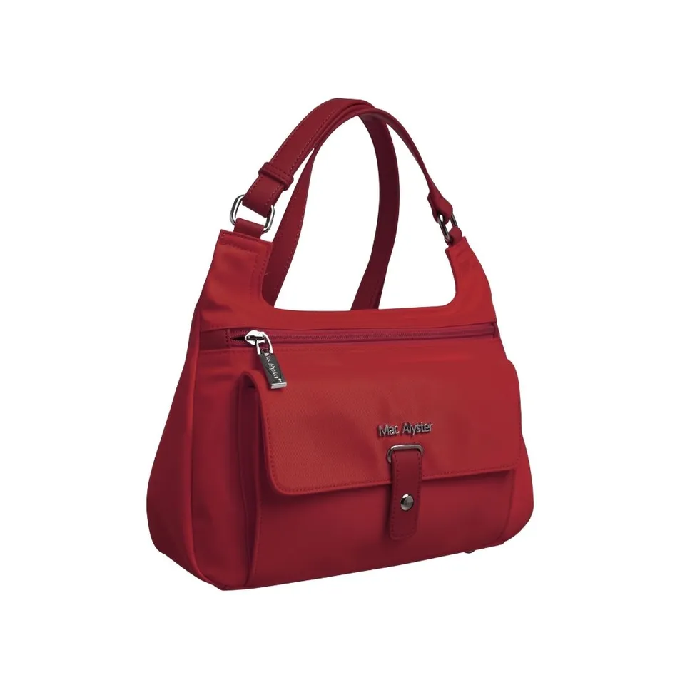 Mac Alyster Studio sac epaule Carmin nylon 30 cm