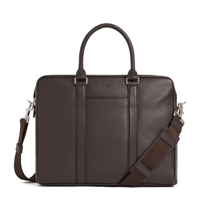 Le Tanneur Charles sac ordinateur cuir 17 pouces