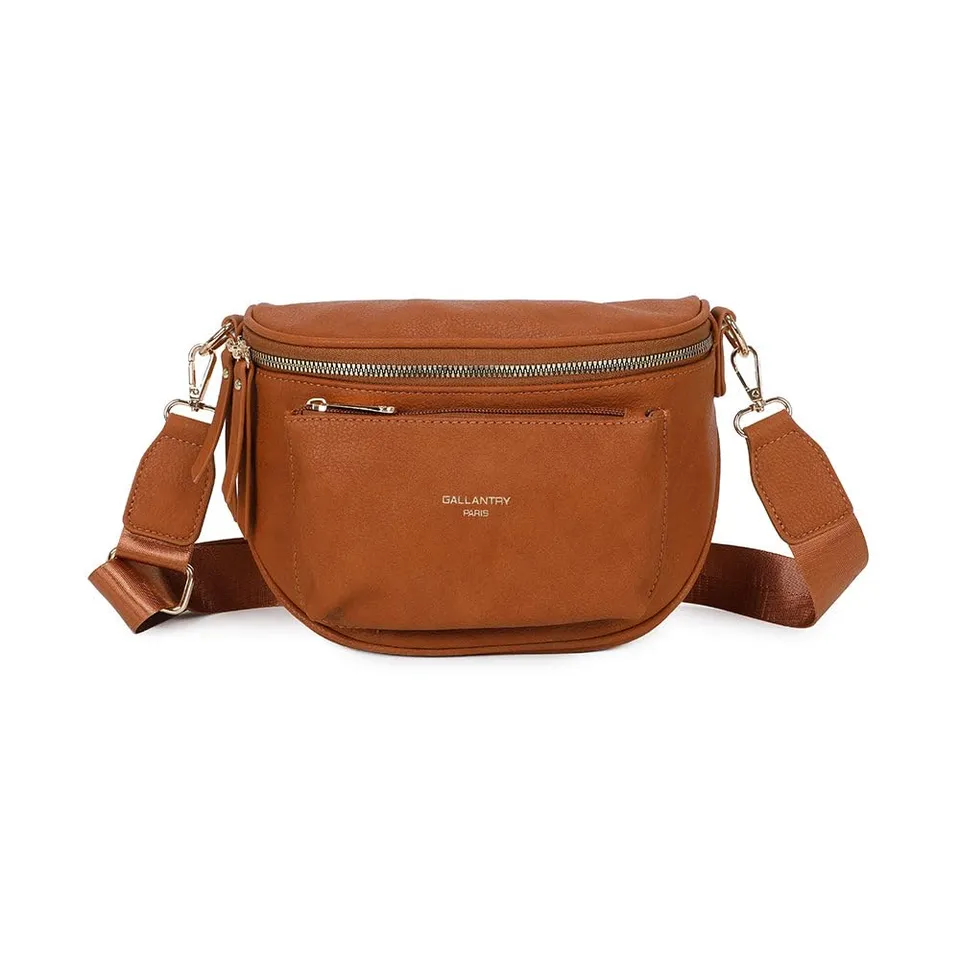 Gallantry Sacs Bandoulière Banane Glamour sac banane marron cuir