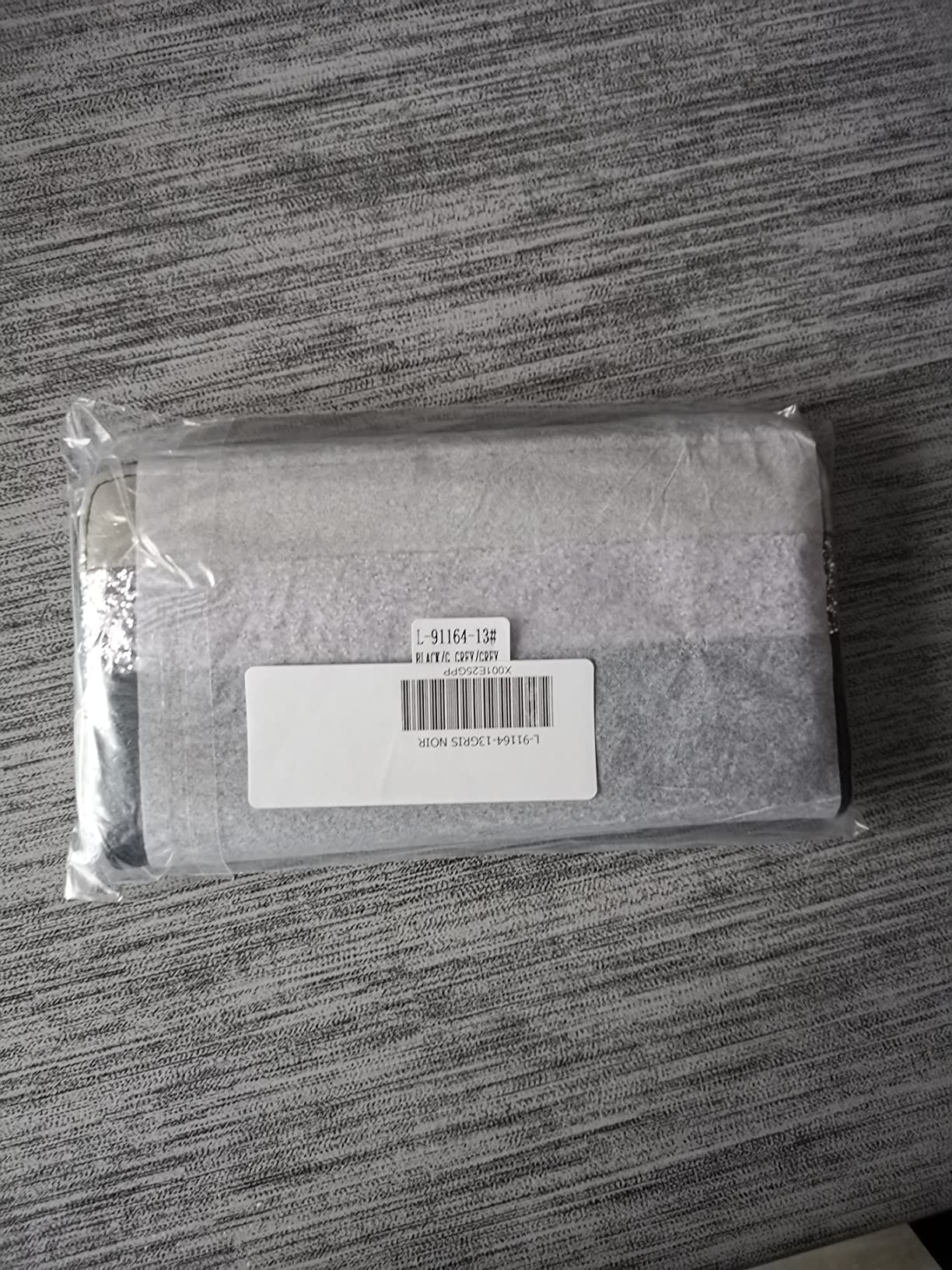 Gallantry Accessoires compagnon long gris noir paillettes 20 cm