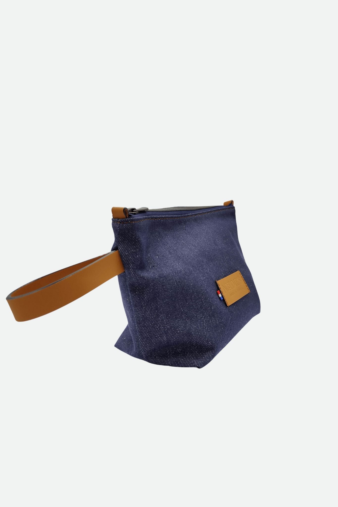 Nodie's Flo trousse toilette cuir homme marron jeans