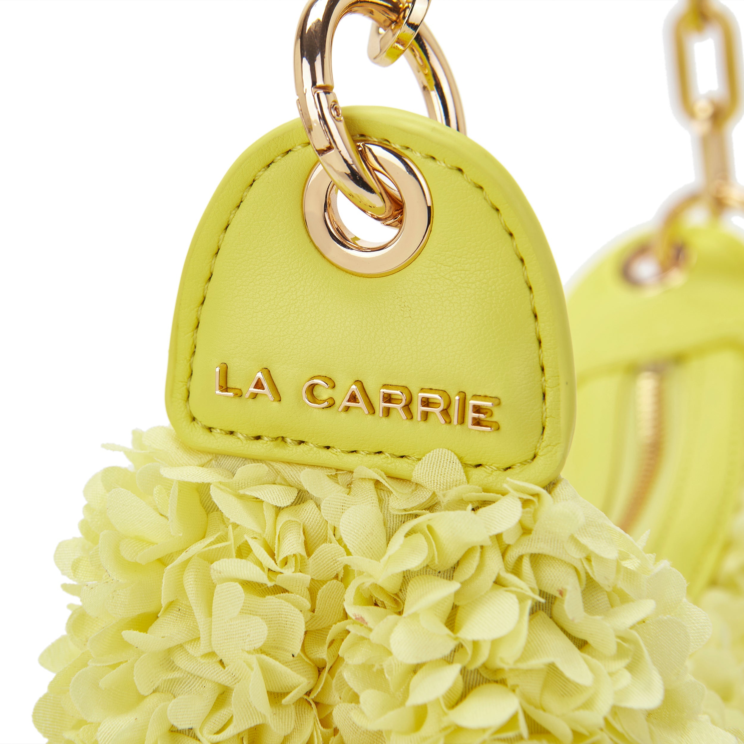 La Carrie Night Edition sac épaule chiffon yellow 29x3x15