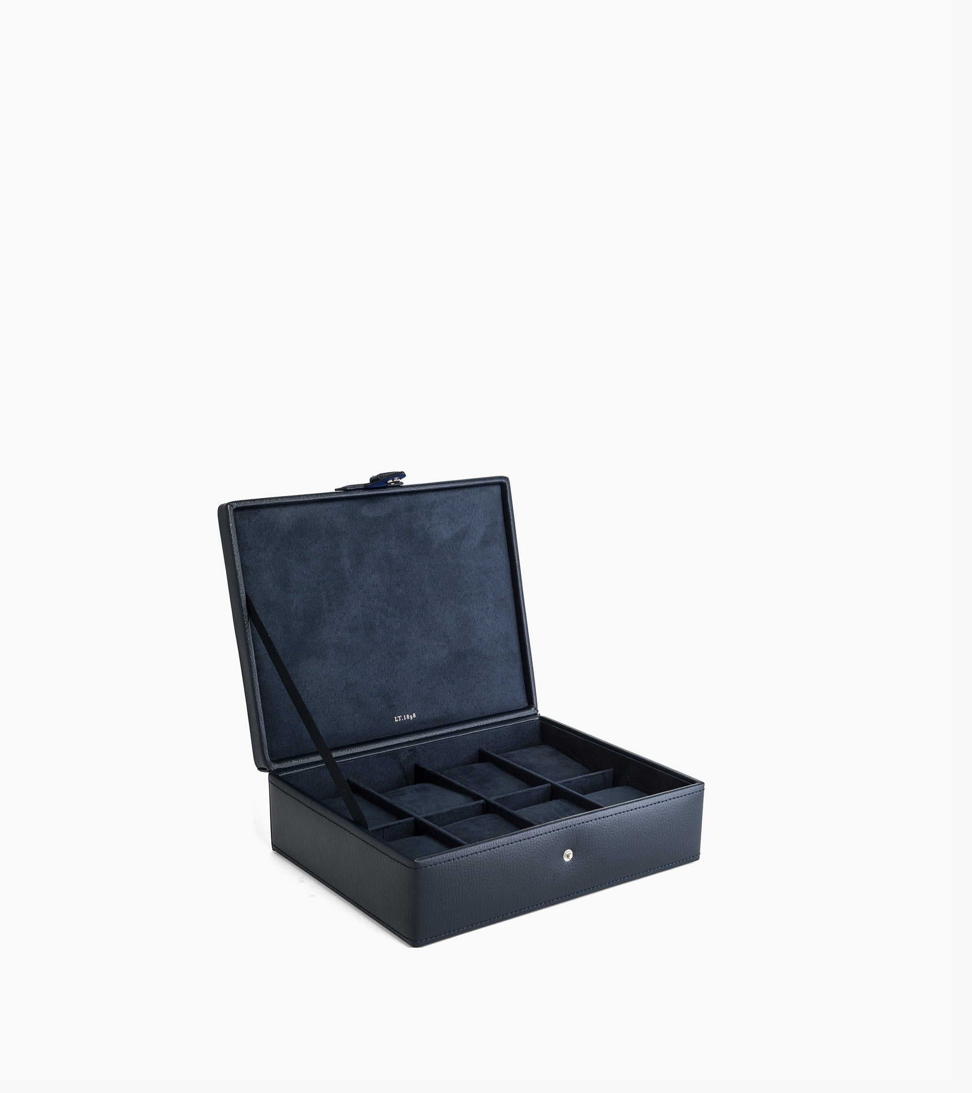 Le Tanneur coffret 8 montres cuir Twilight Blue