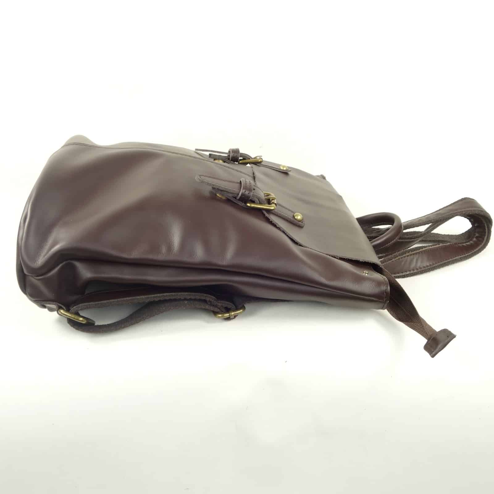 Collection Esprit Cuir Summer sac à dos cuir brun femme