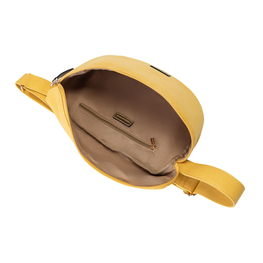 MAC ALYSTER Banane Coton sac banane M jaune