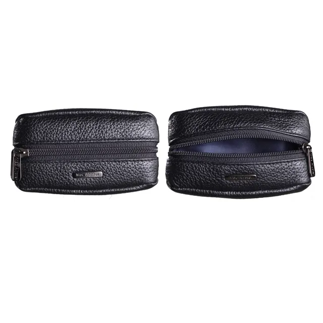 MAC ALYSTER Premium Porte-monnaie Noir cartes billets 9,9 cm