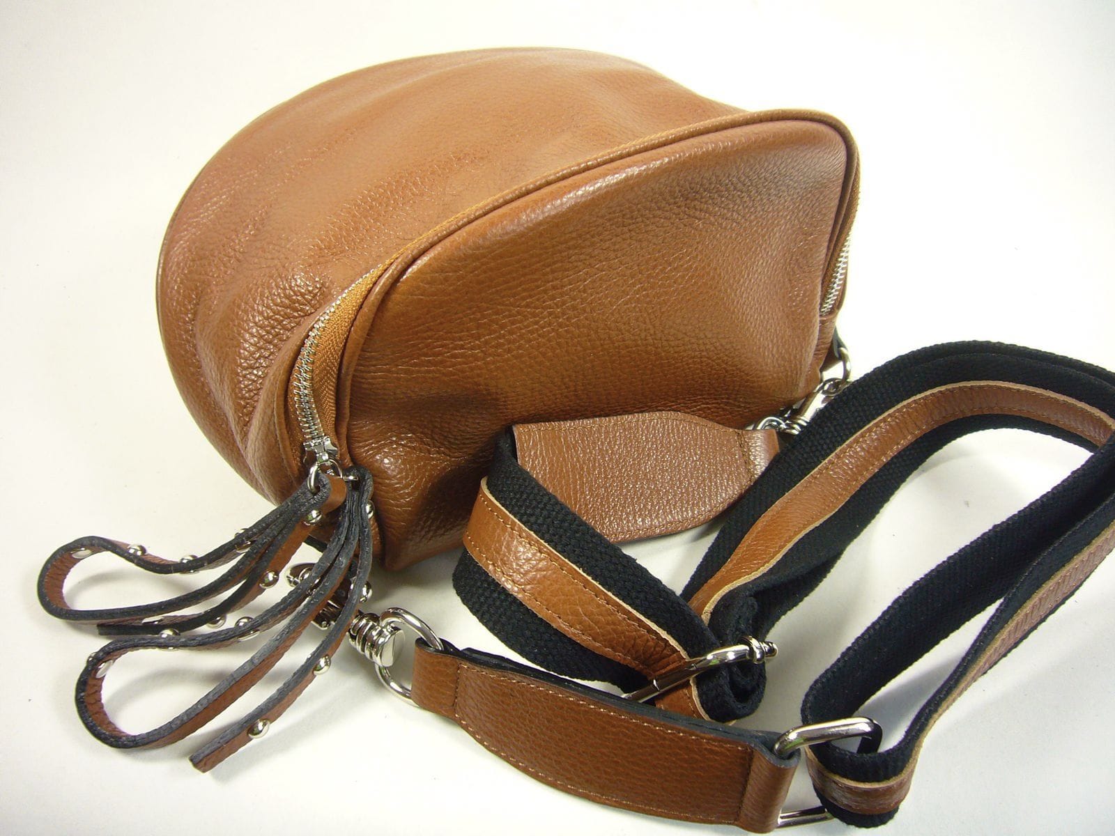 Collection Esprit Cuir Sac Besace Erika cuir camel