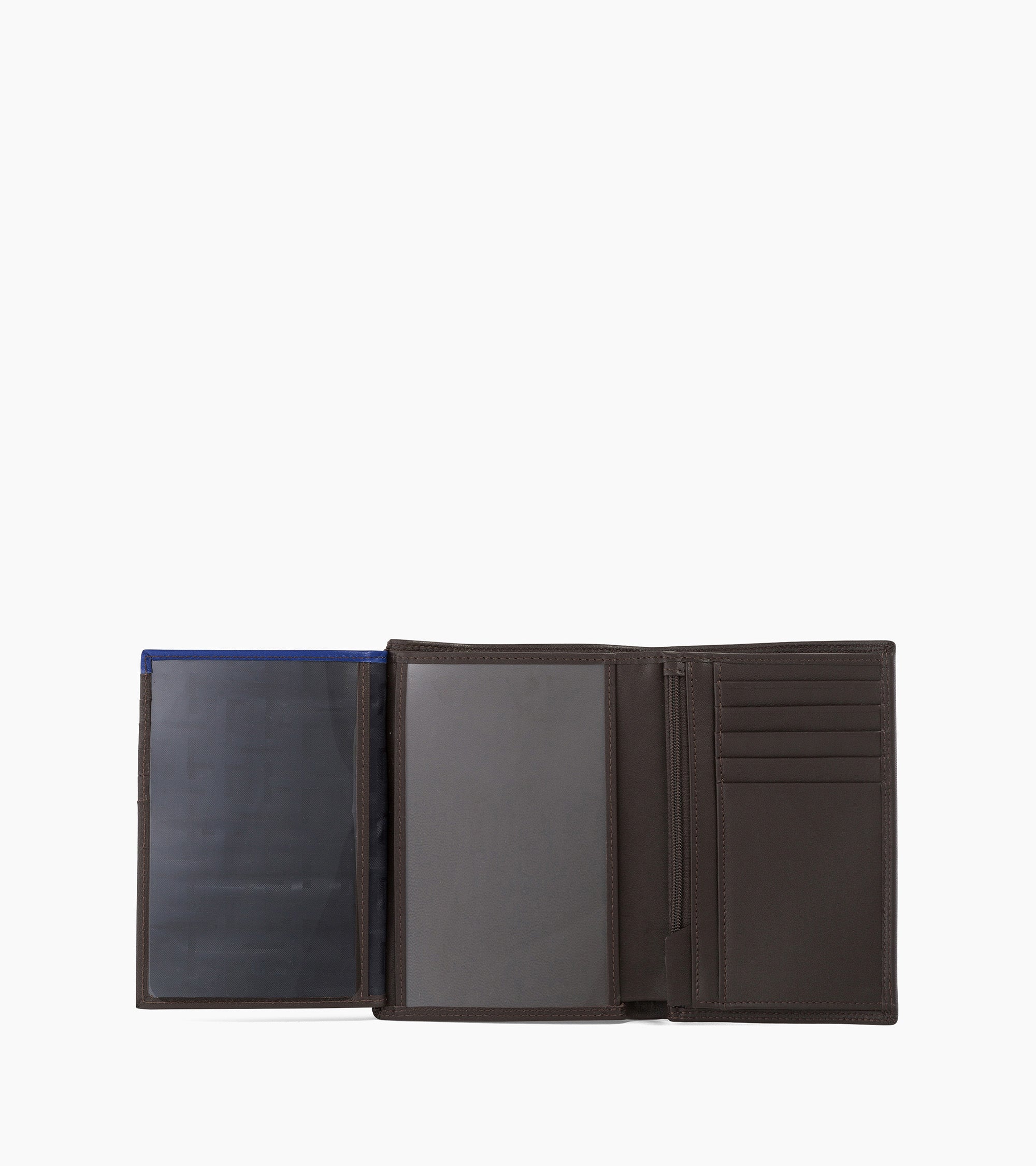 Le Tanneur Martin portefeuille cuir Coffee Brown 2 volets