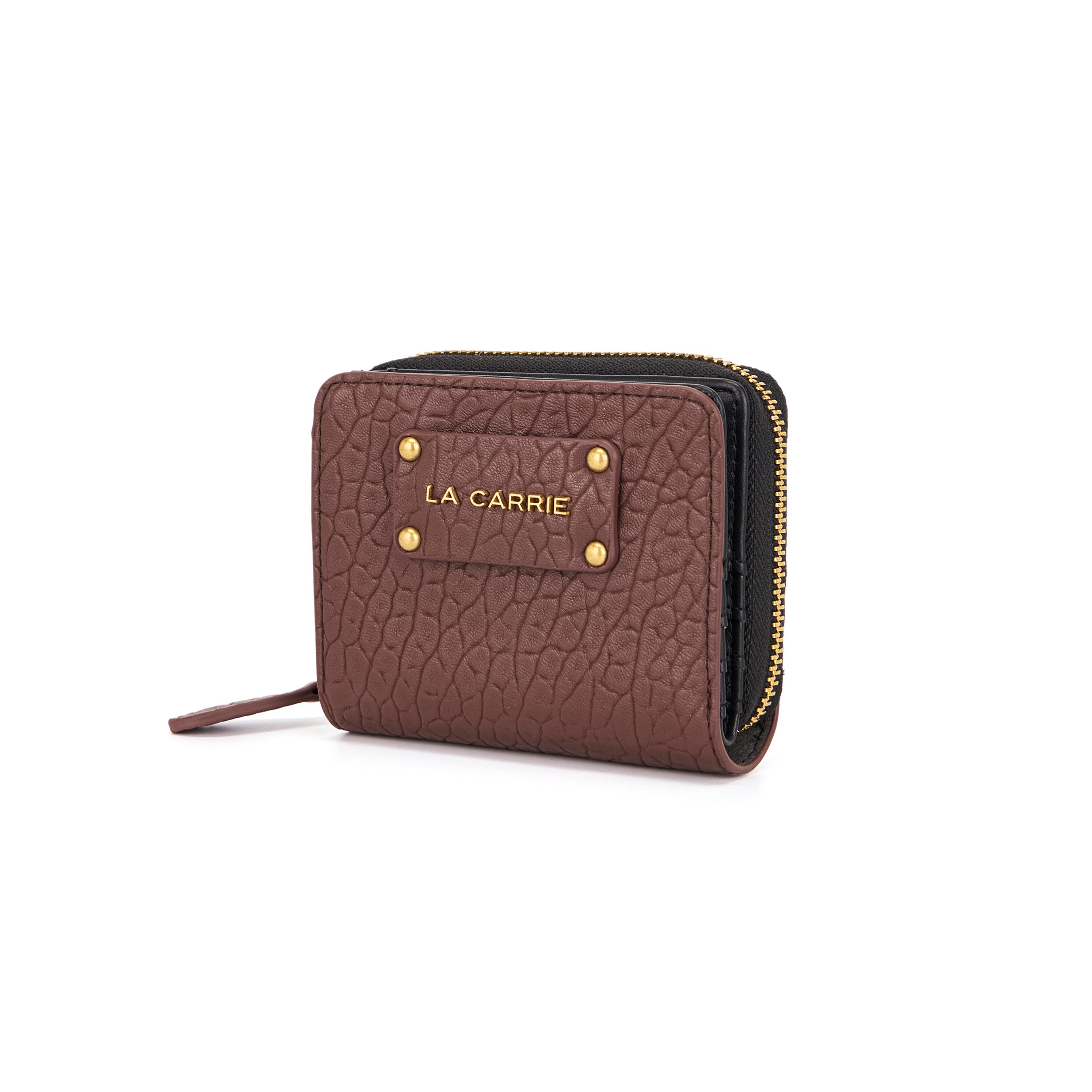 La Carrie Wallet portefeuille PU bordeaux 12x04x09 zip