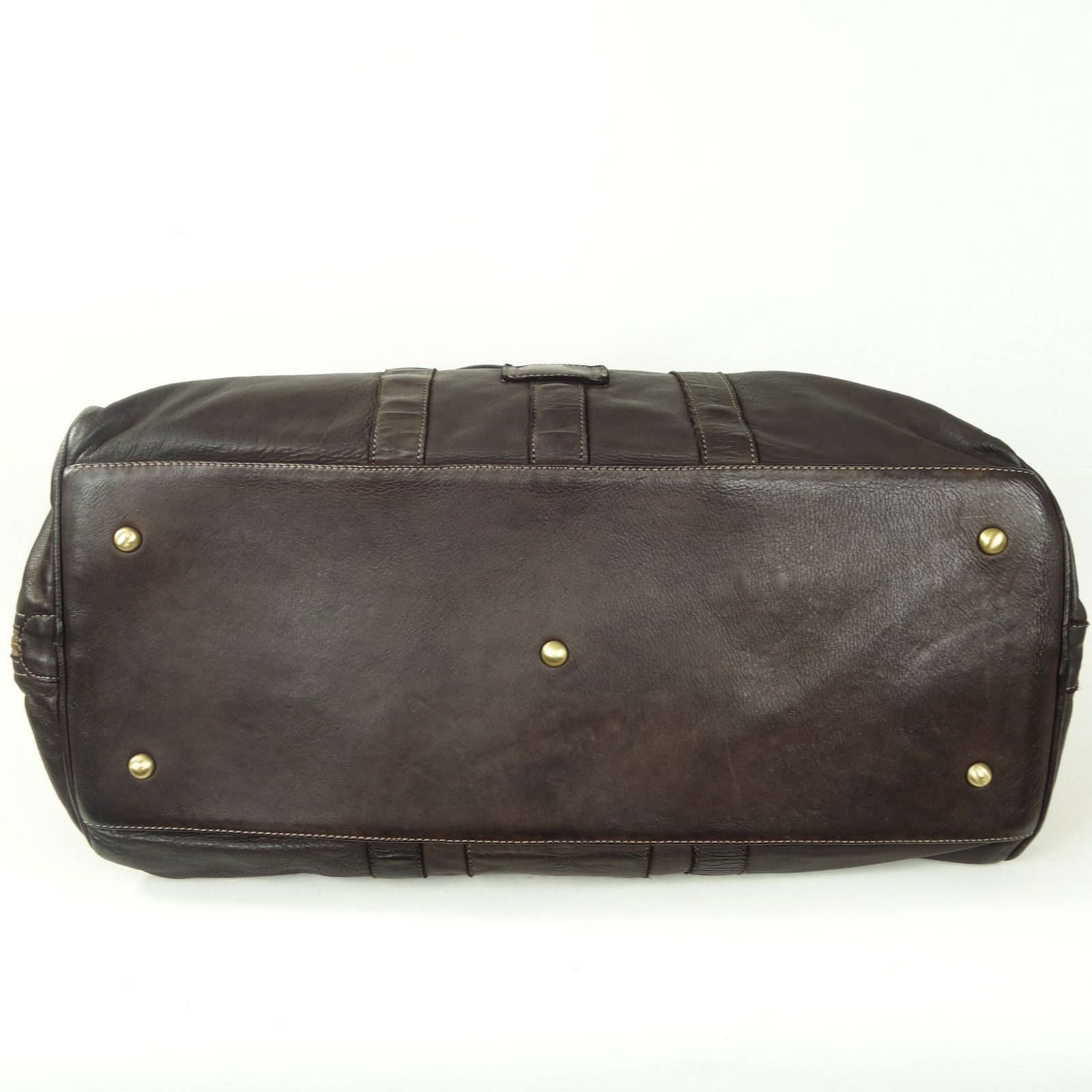 Collection Esprit Cuir Luka sac voyage cuir marron