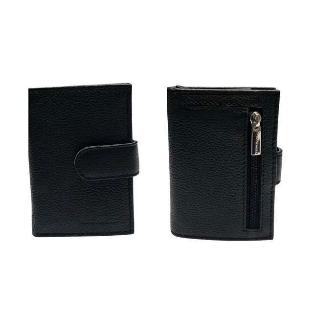 MAC ALYSTER DANDY mini porte cartes 4/6CC Noir/G