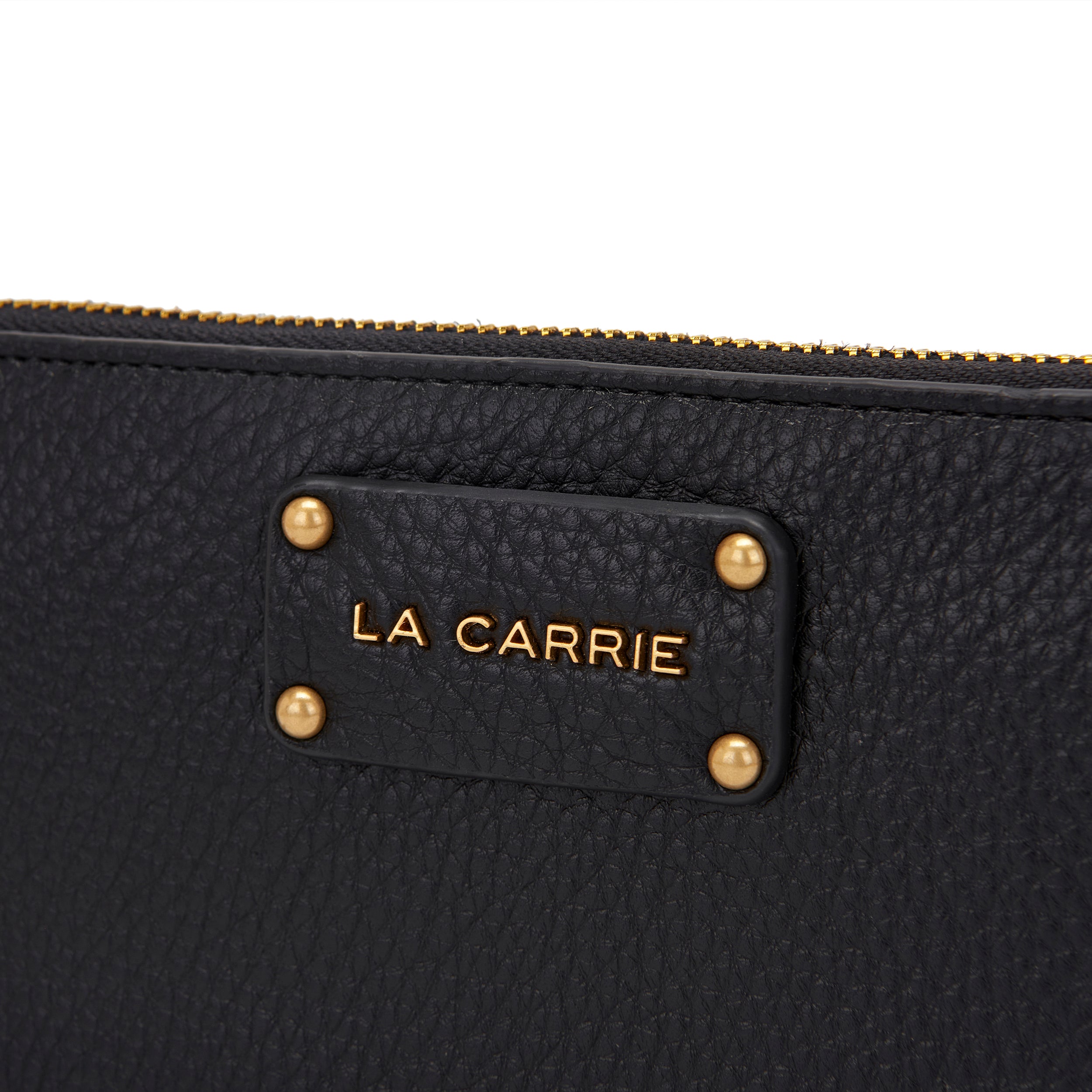 La Carrie Wallet portefeuille noir synthétique 19 cm