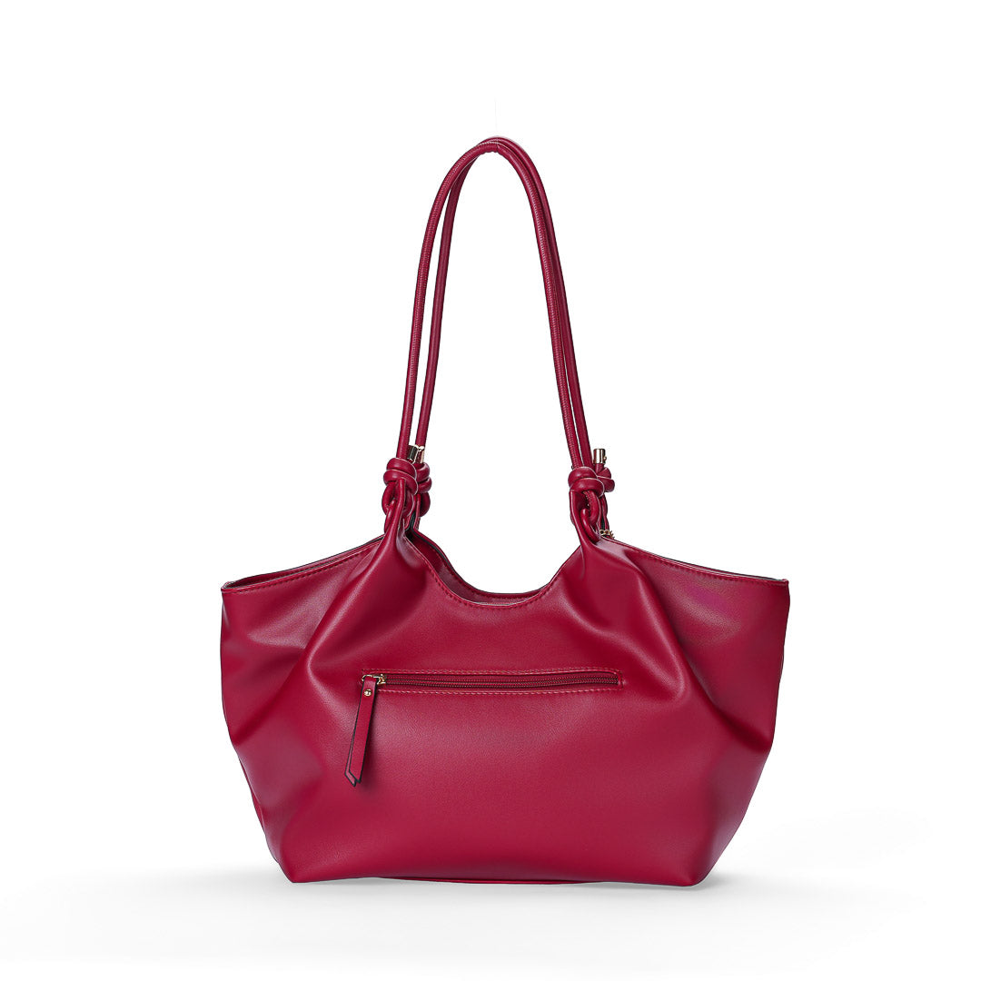 MAC ALYSTER MANDORA sac shopping synthétique Rouge