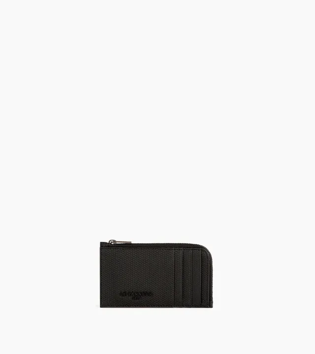 Le Tanneur Emile porte-cartes cuir monogramme zip