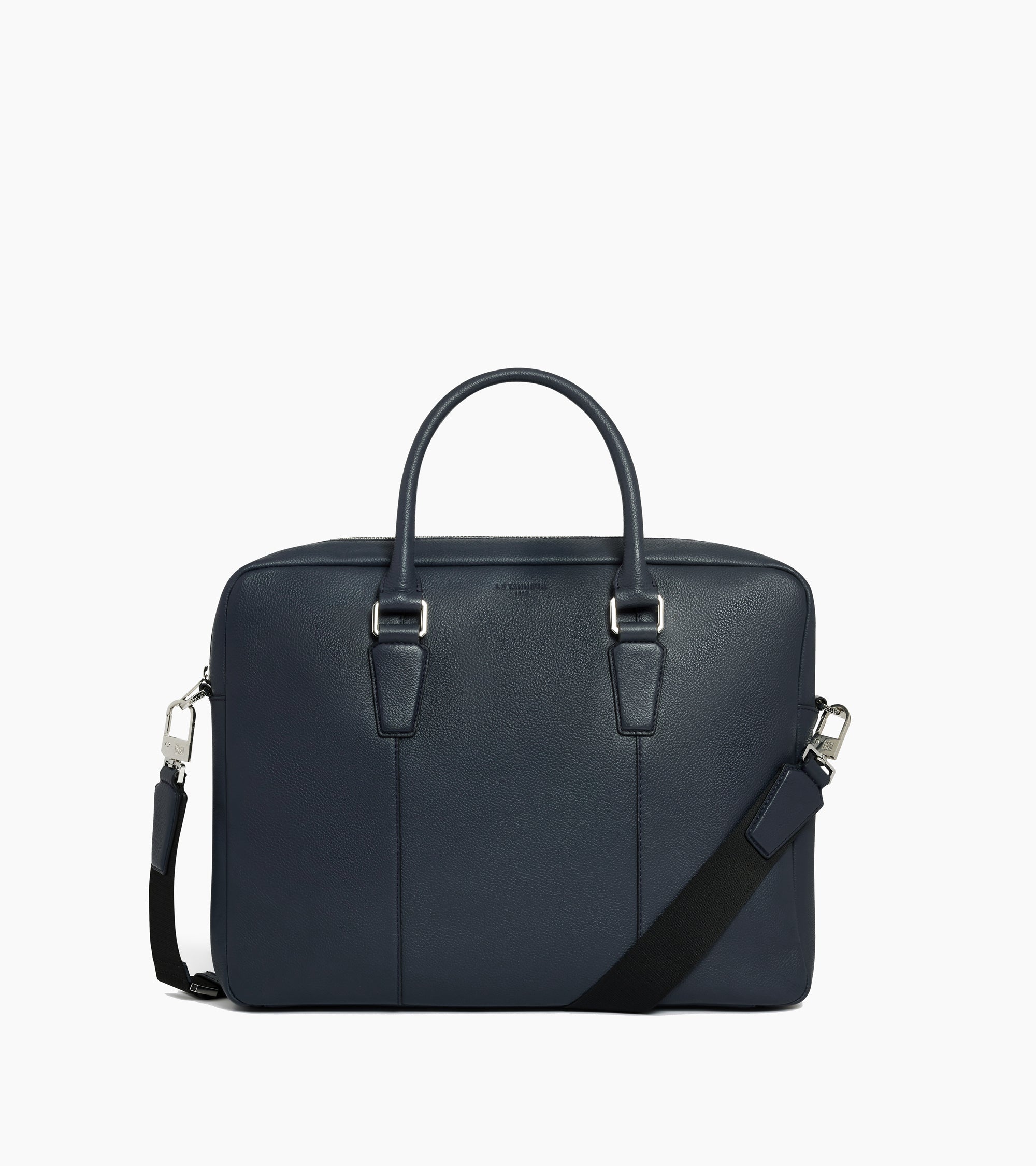 Le Tanneur Marceau porte-documents cuir Twilight Blue 14"