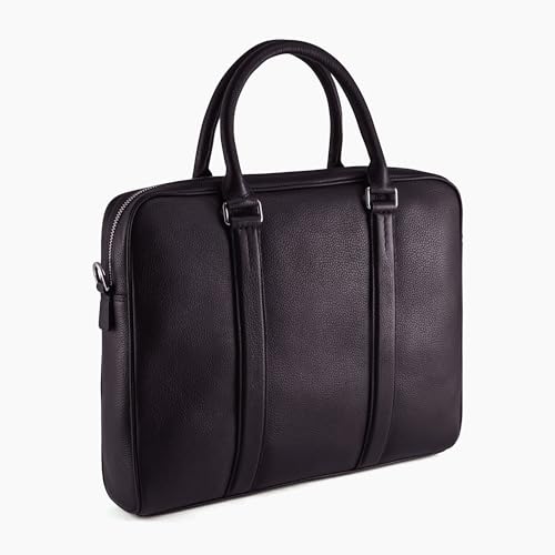 Le Tanneur Charles Porte-Documents Cuir 13 Pouces Slim
