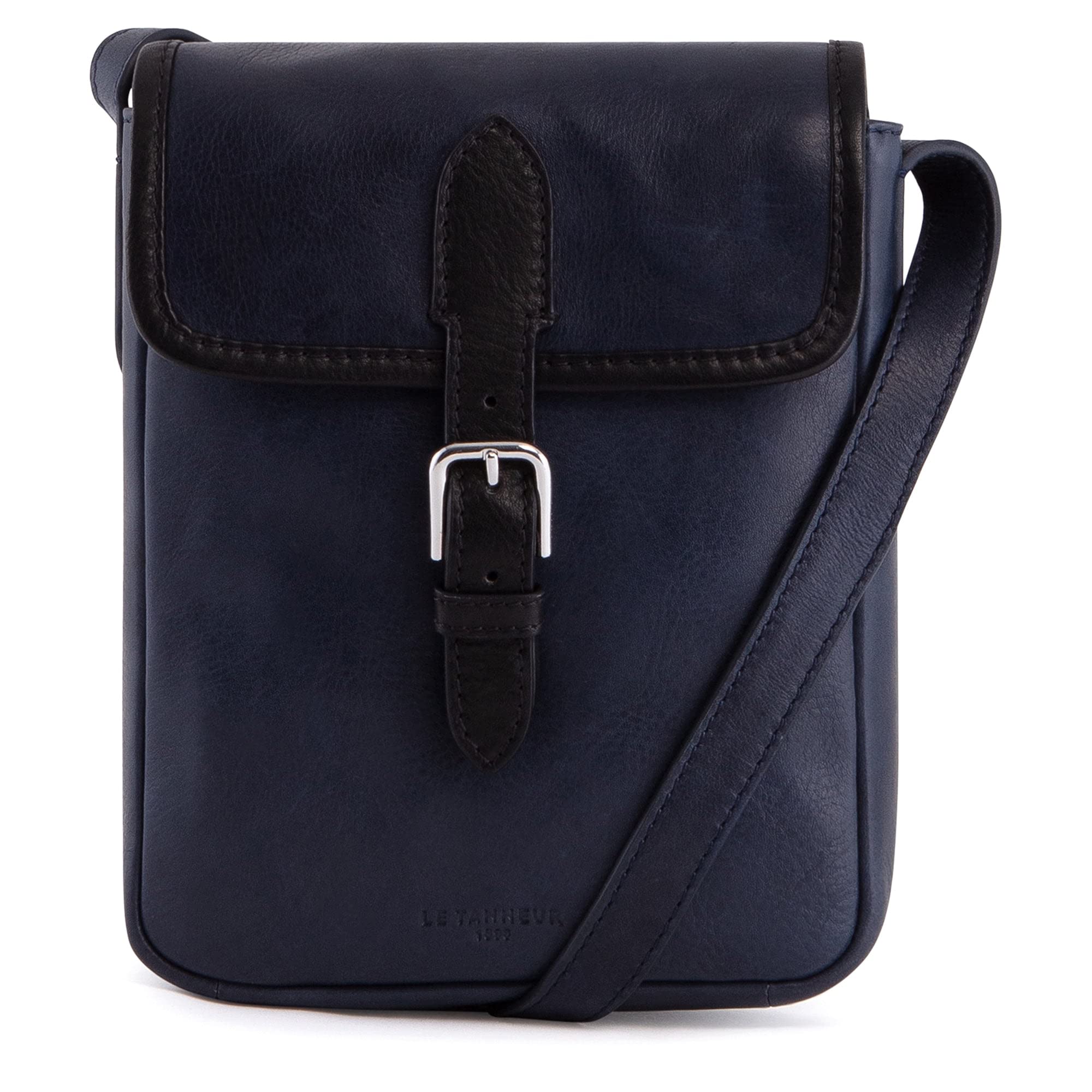 Le Tanneur Gabriel petite sacoche cuir huilé homme 16 cm
