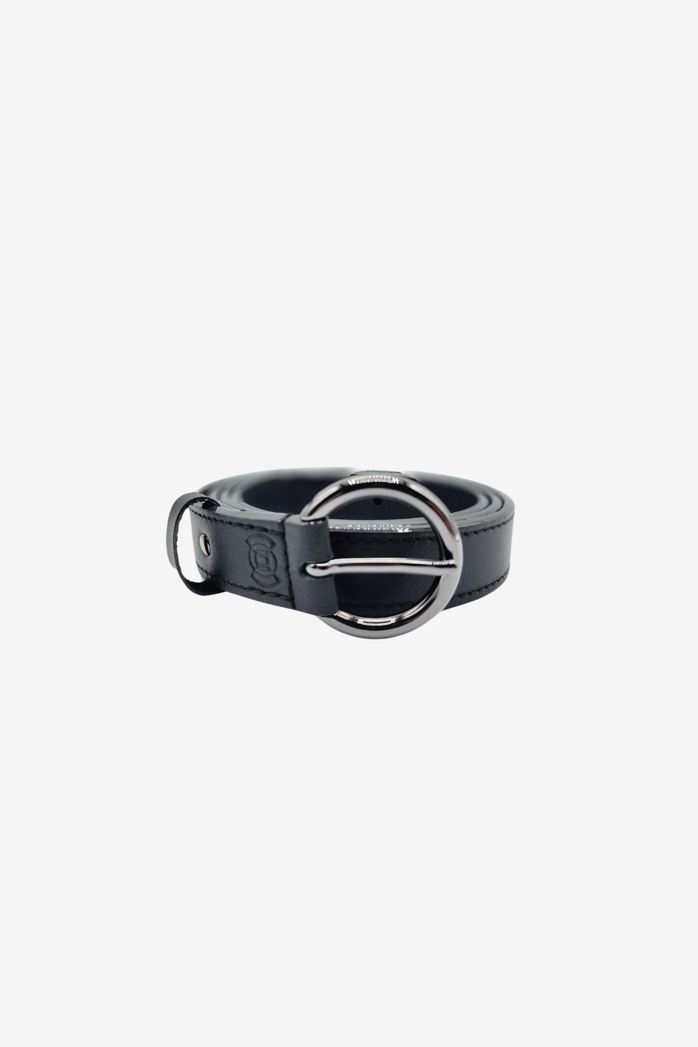 Nodie's Esmée ceinture cuir noir lisse taille 2