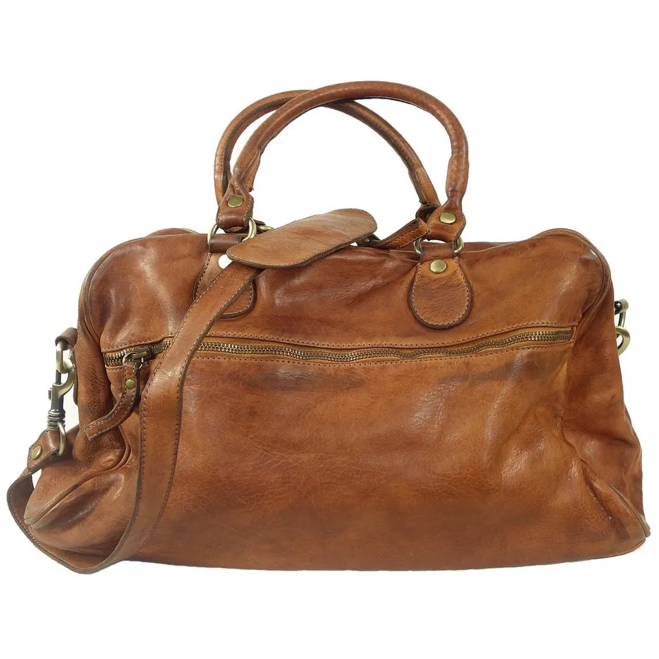 Collection Esprit Cuir Fabio sac 24h cuir naturel vintage