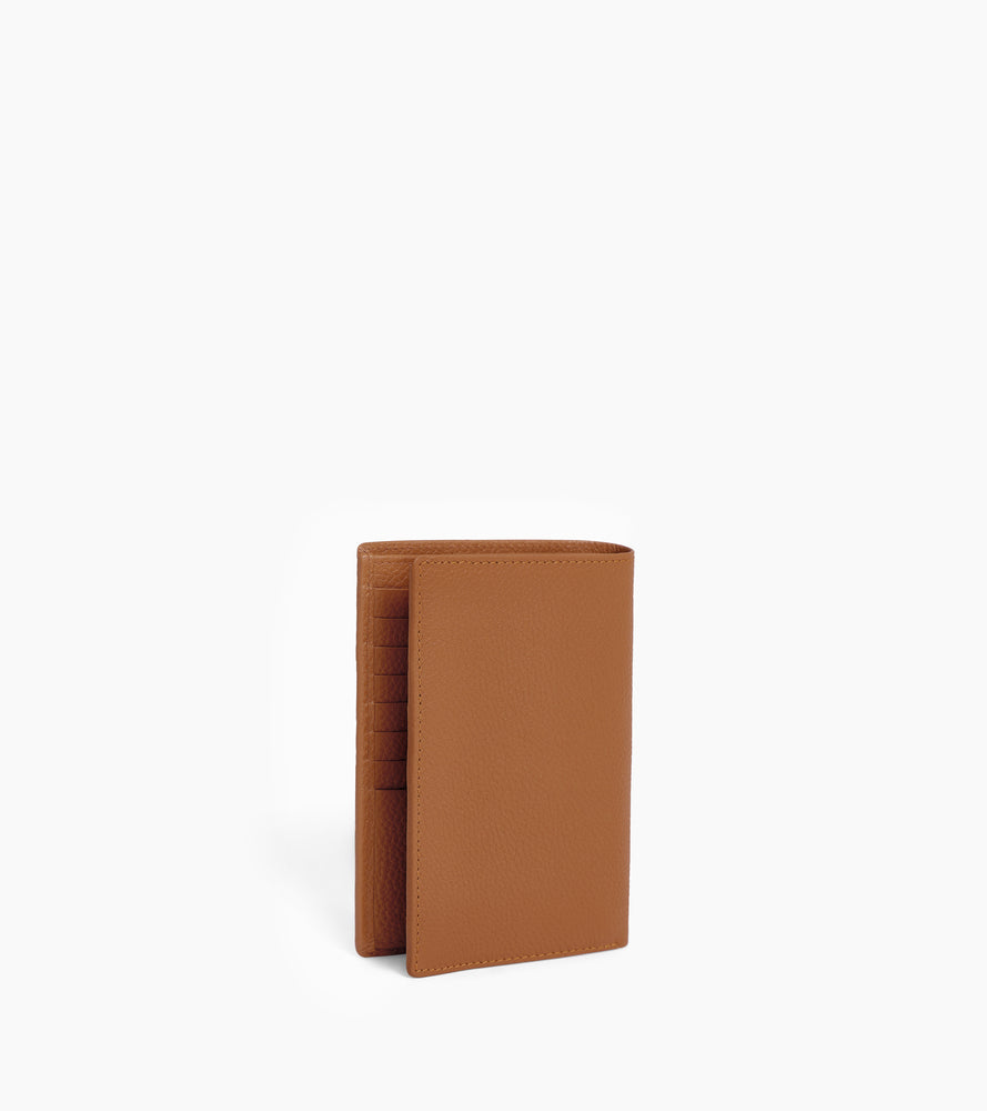 Le Tanneur Charles Portefeuille Cuir Grainé Brown Tan